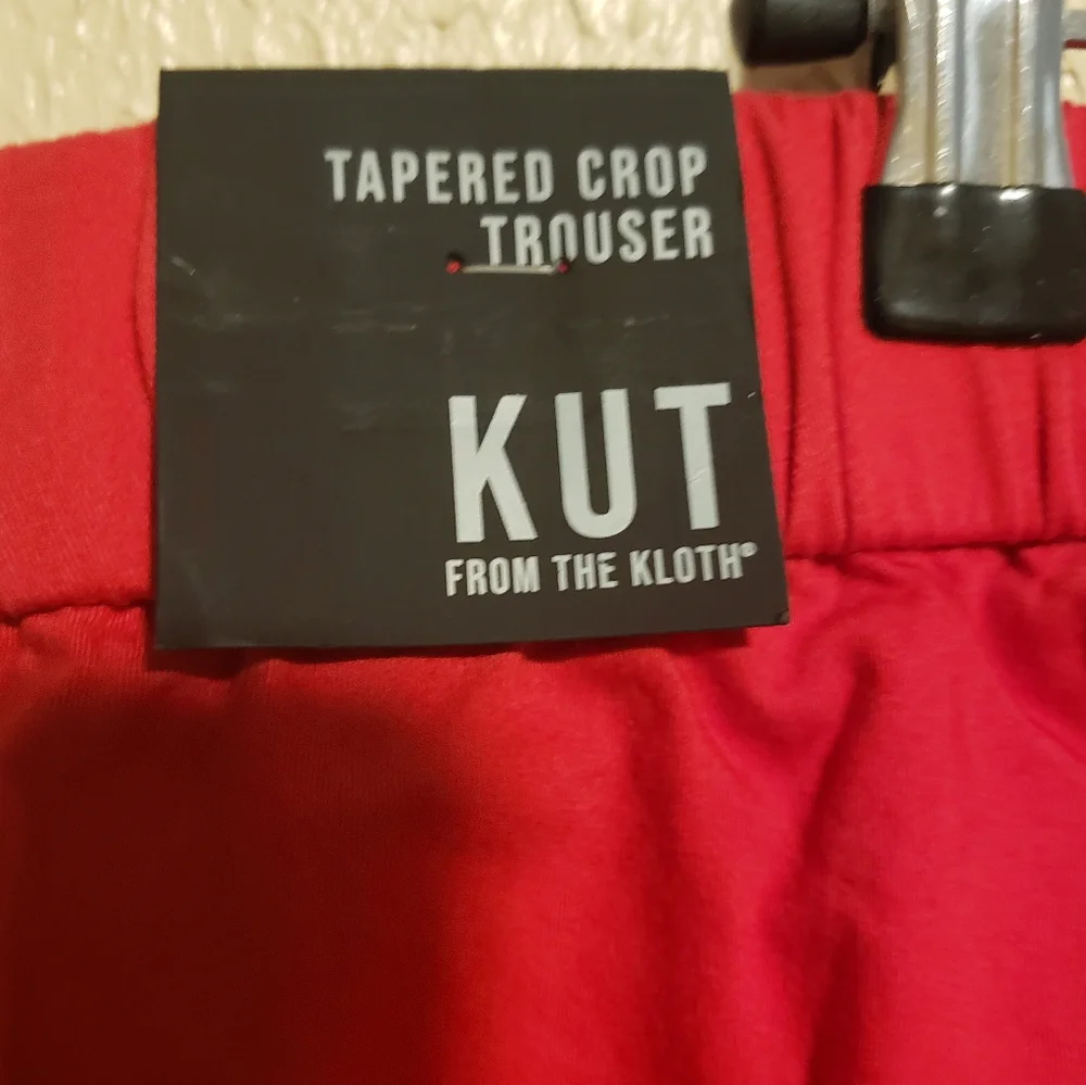 Kut from the Kloth Trousers Tapered Crop Leg‎ Size 16W New